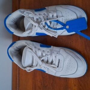 Off-White Out Of Office Low Sneakers White Blue Size 43 used